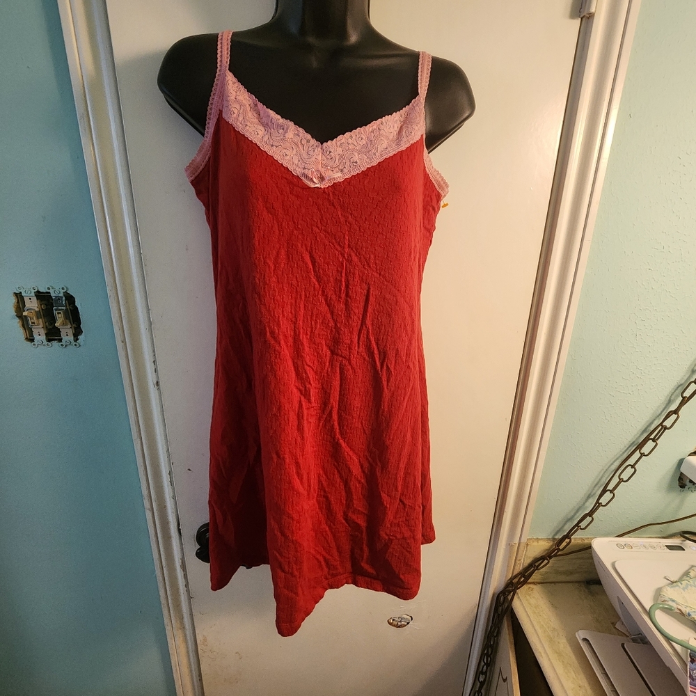 Vintage VS cotton nightgown, size Large